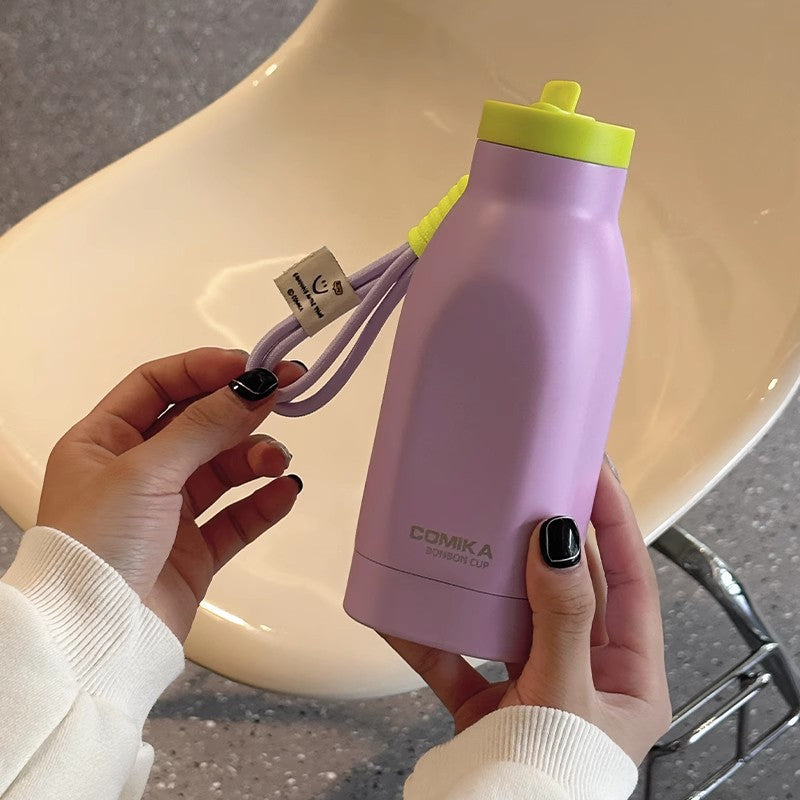 COMIKA Stainless Steel Portable Water Bottle And Insulated Coffee Mug